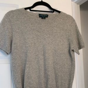 Cashmere Short sleeve sweater